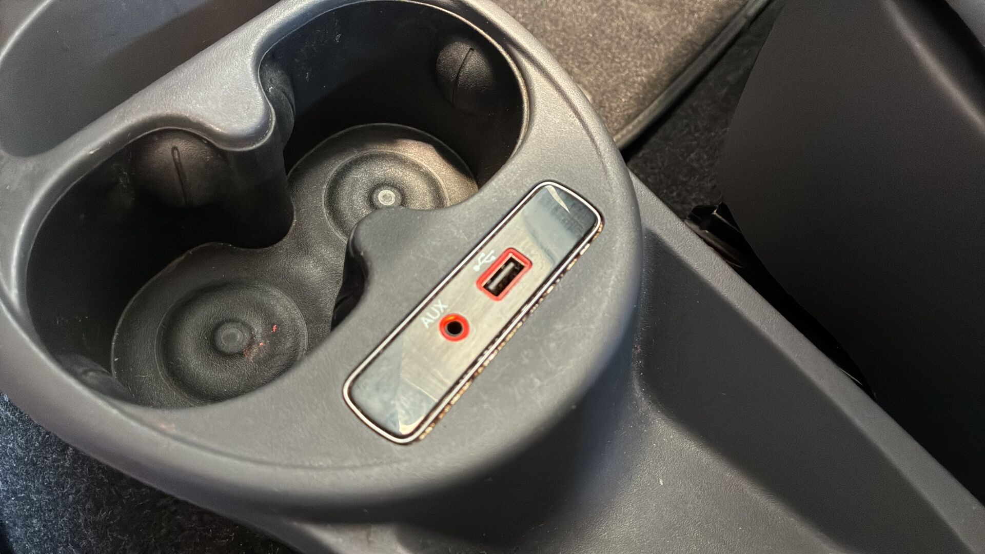 Rød Fiat 500 fra 2016