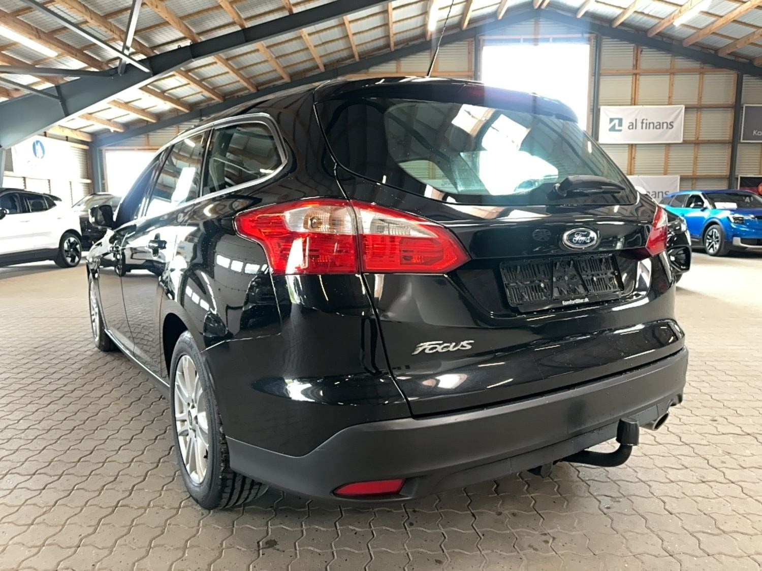 Sort Ford Focus fra 2012