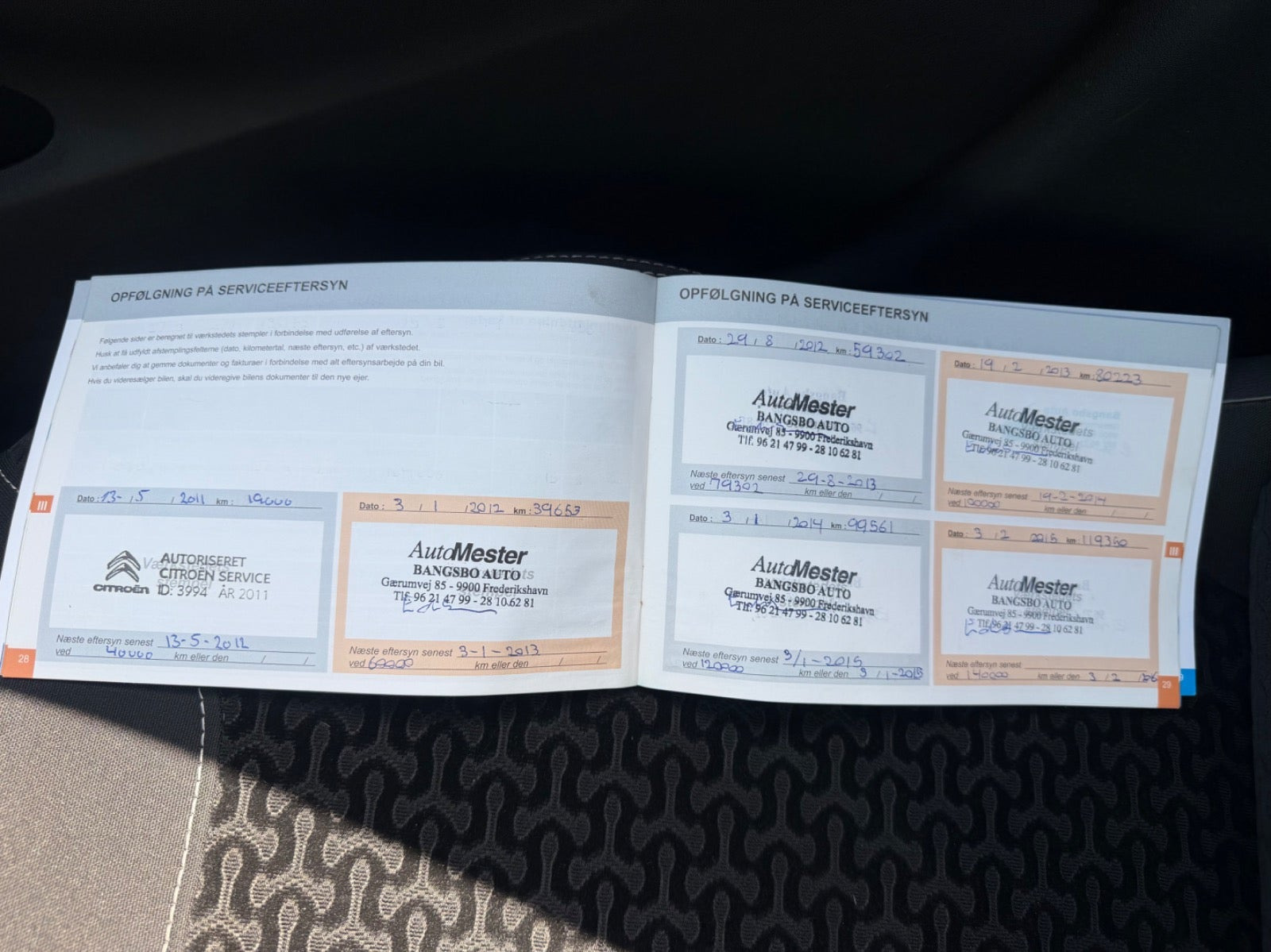 Grøn Citroën C3 Picasso fra 2013
