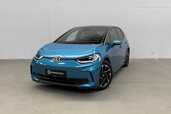 Blå VW ID.3 fra 2025