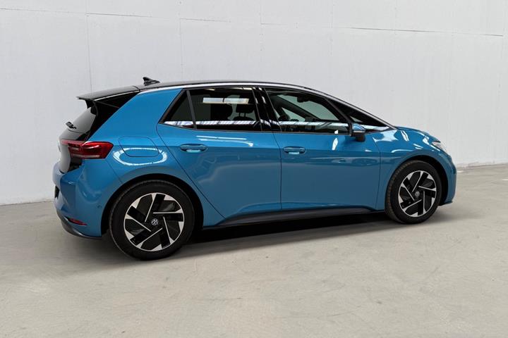 Blå VW ID.3 fra 2025