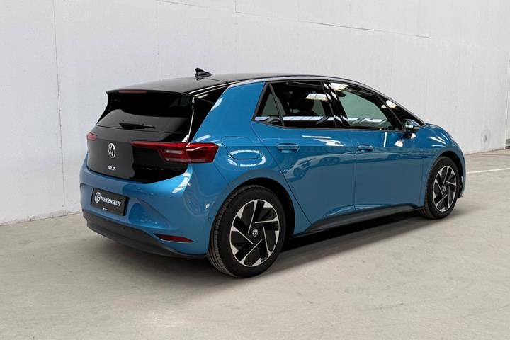Blå VW ID.3 fra 2025