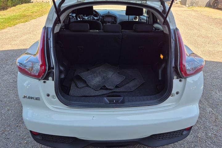Grøn Nissan Juke fra 2011