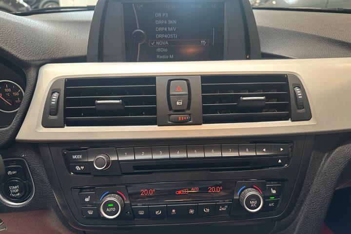 Sort BMW 320d fra 2013