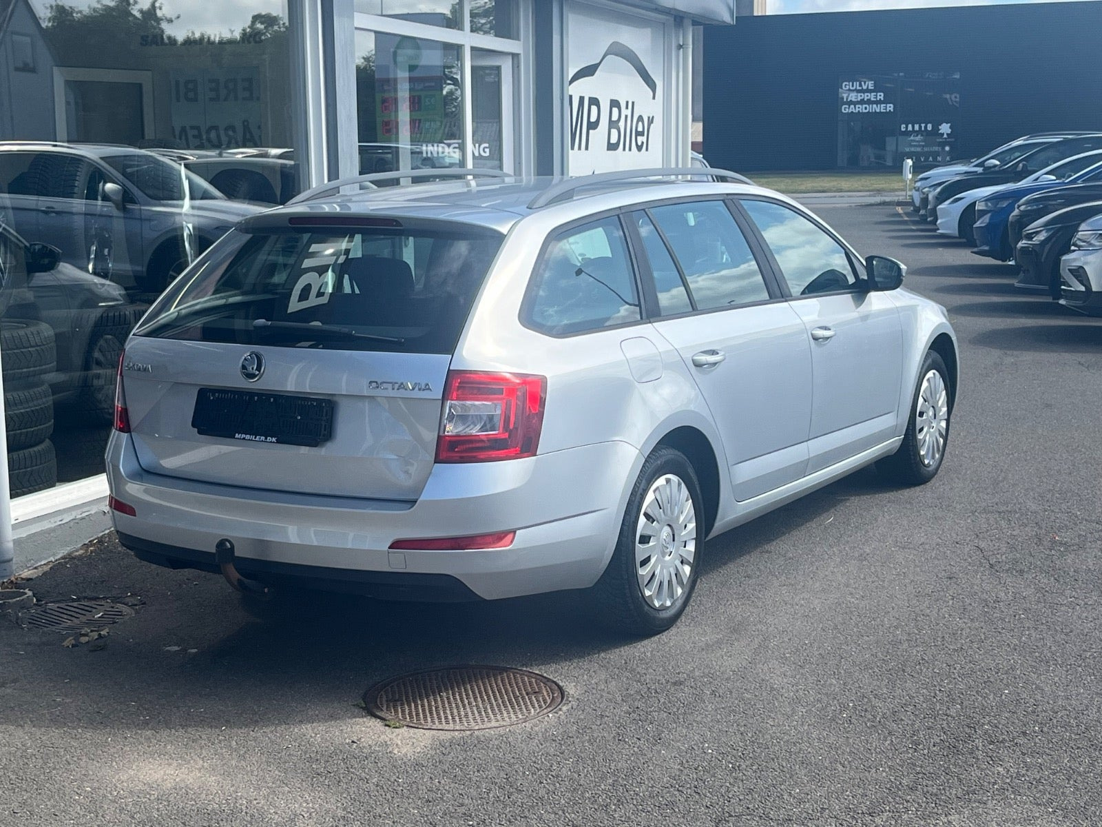 Sølv Skoda Octavia fra 2014