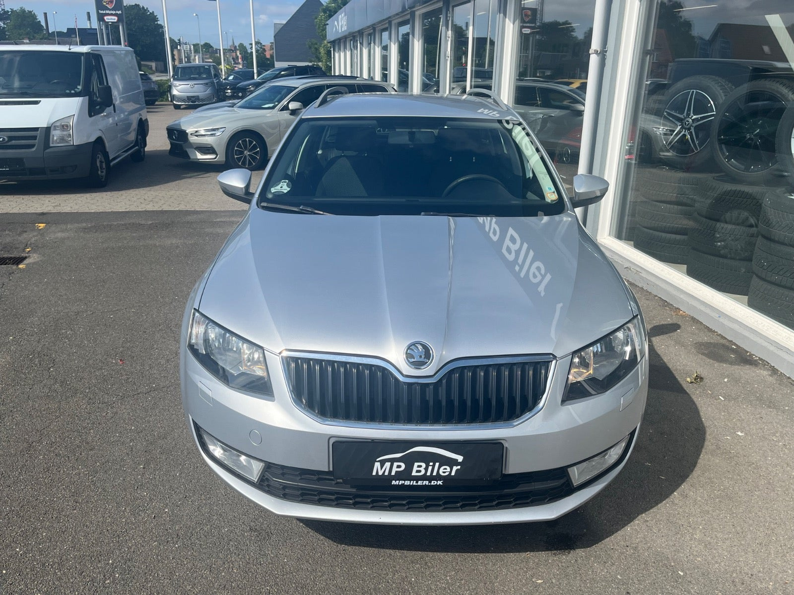 Sølv Skoda Octavia fra 2014