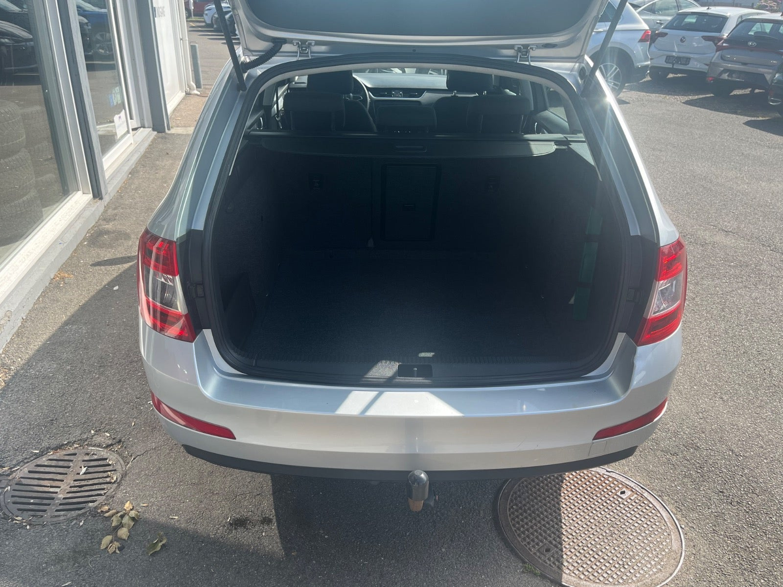 Sølv Skoda Octavia fra 2014