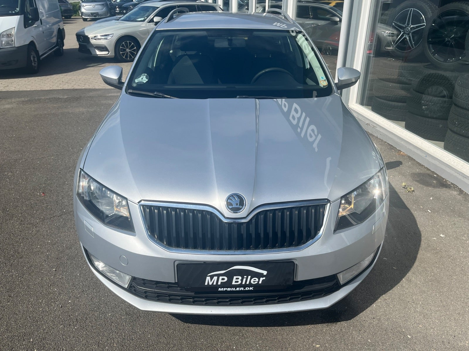 Sølv Skoda Octavia fra 2014