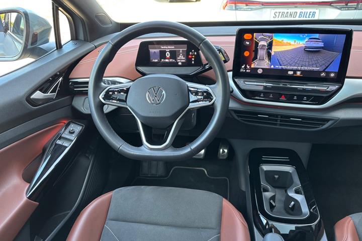 Grå VW ID.4 fra 2023