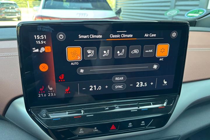 Grå VW ID.4 fra 2023