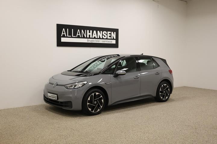 Grå VW ID.3 fra 2020