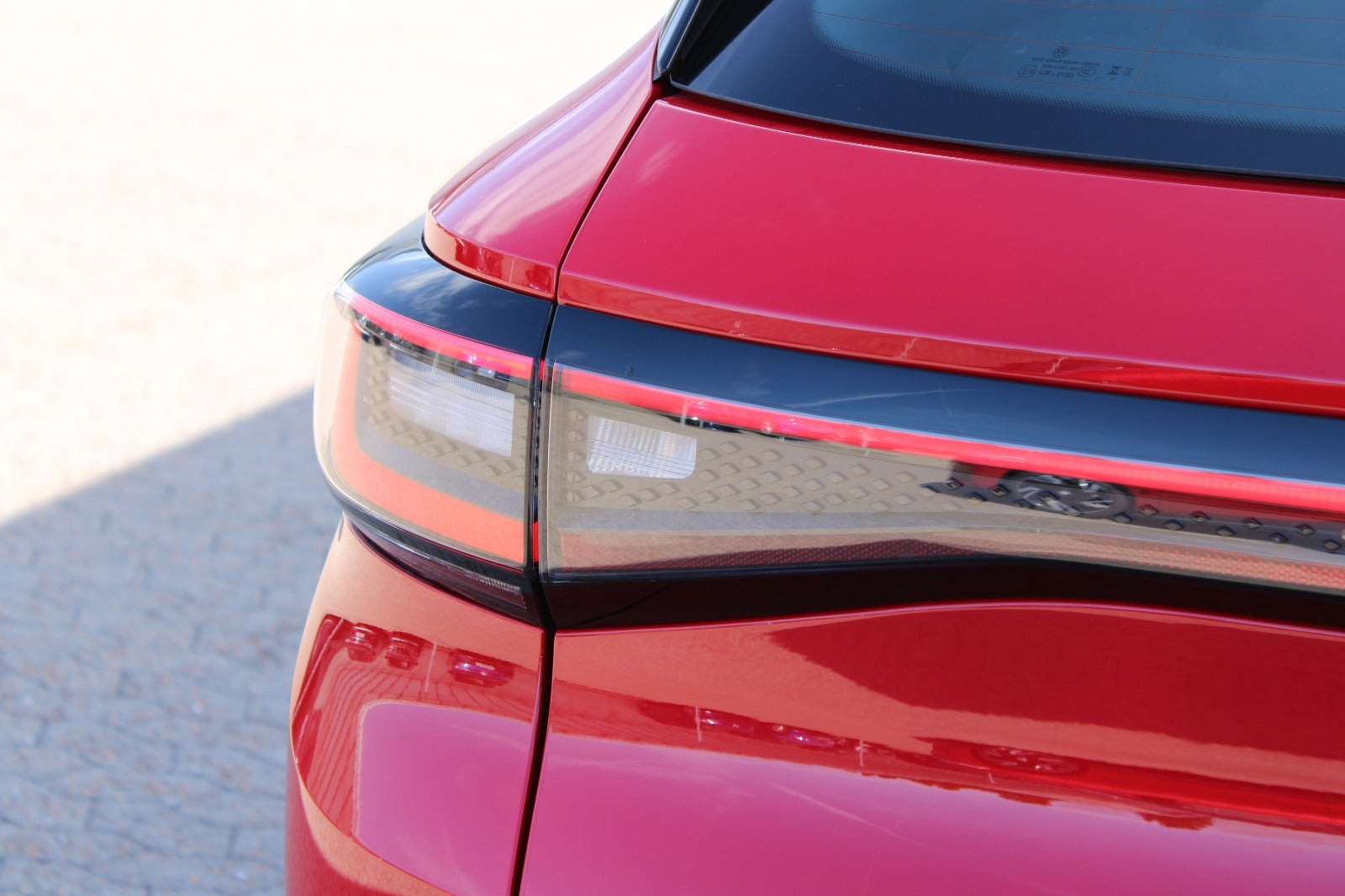 Rød VW ID.4 fra 2023