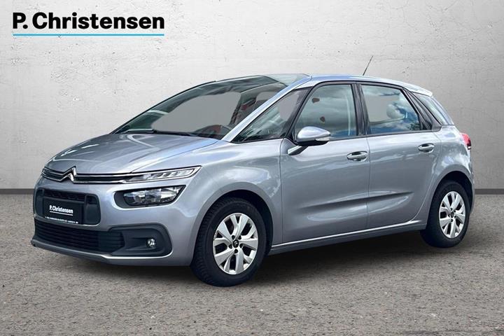 Grå Citroën C4 Picasso fra 2017 set udefra