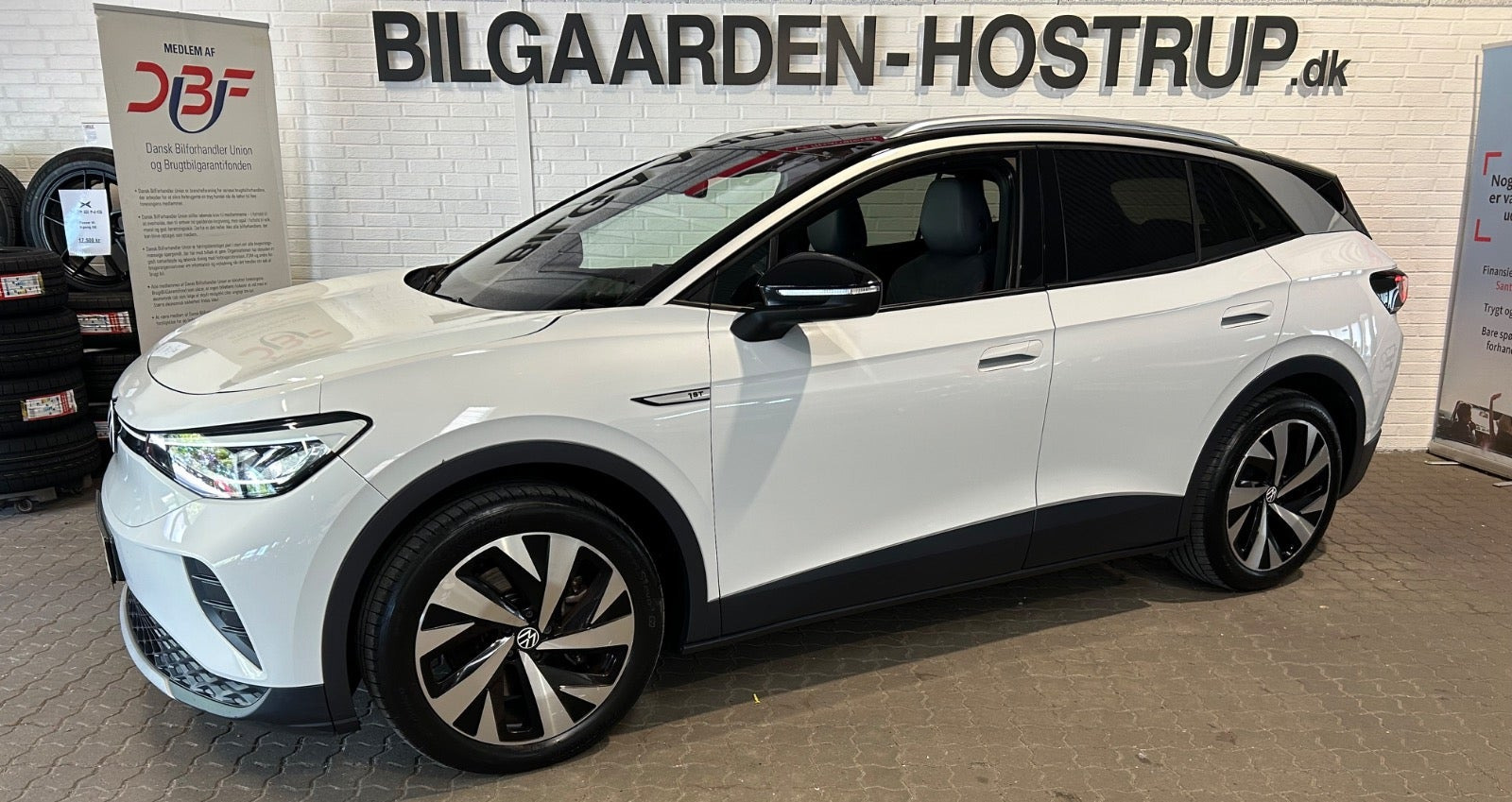 Hvid VW ID.4 fra 2021