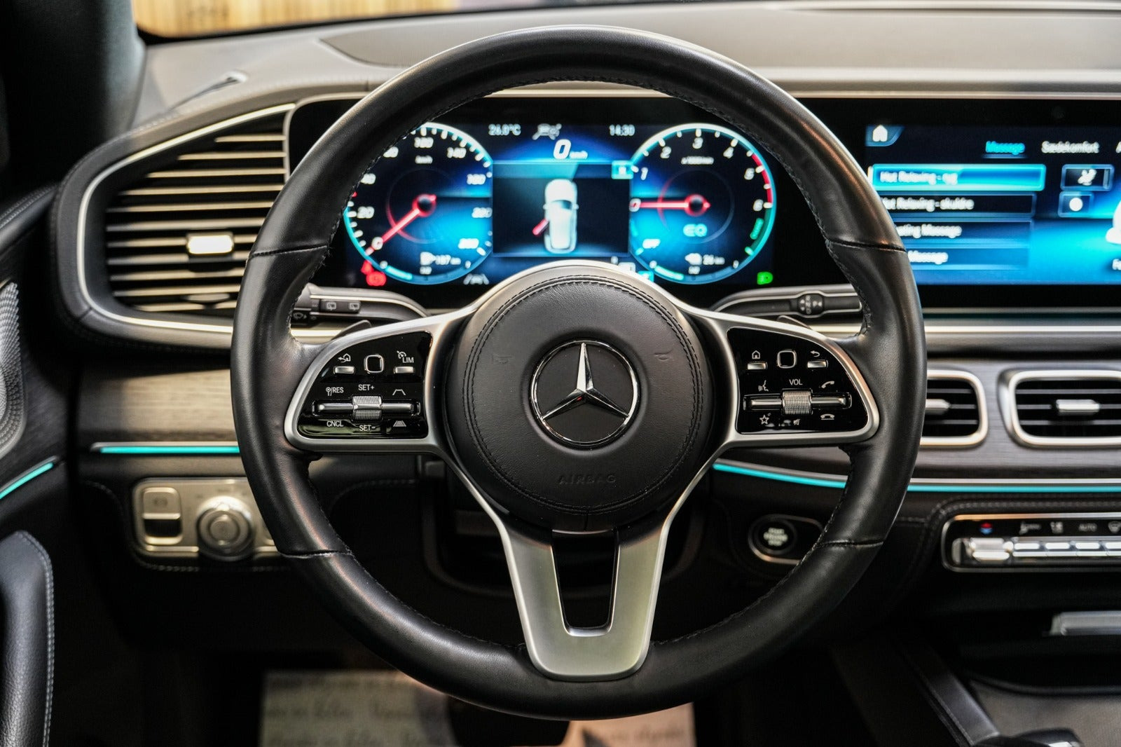 Sort Mercedes GLE350 de fra 2022