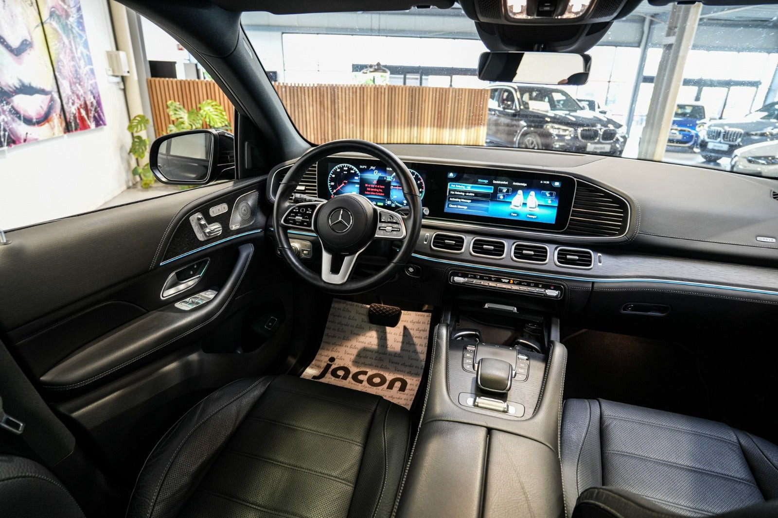 Sort Mercedes GLE350 de fra 2022