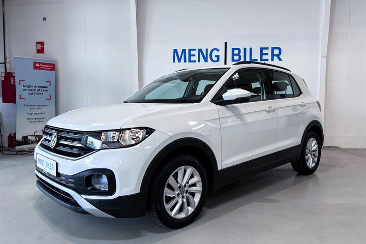 Hvid VW T-Cross fra 2021