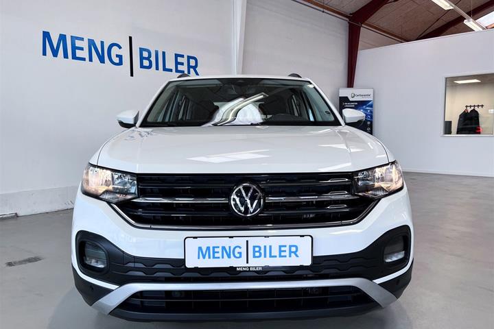 Hvid VW T-Cross fra 2021