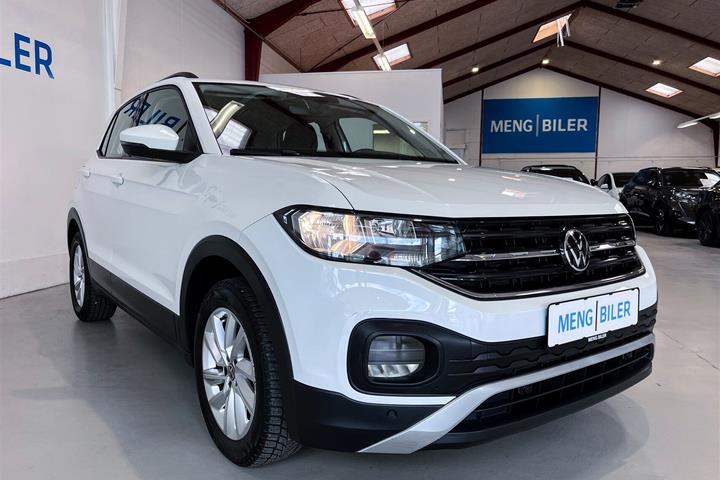 Hvid VW T-Cross fra 2021