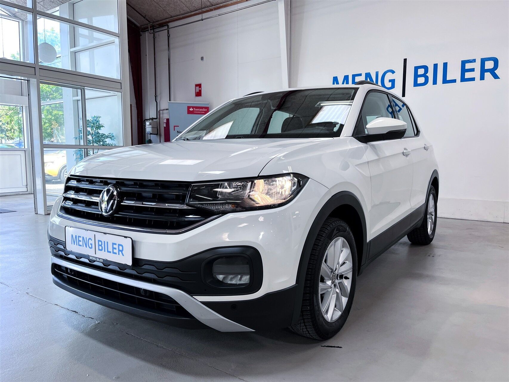 Hvid VW T-Cross fra 2021