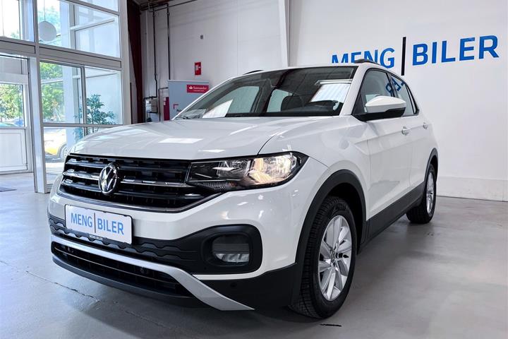 Hvid VW T-Cross fra 2021