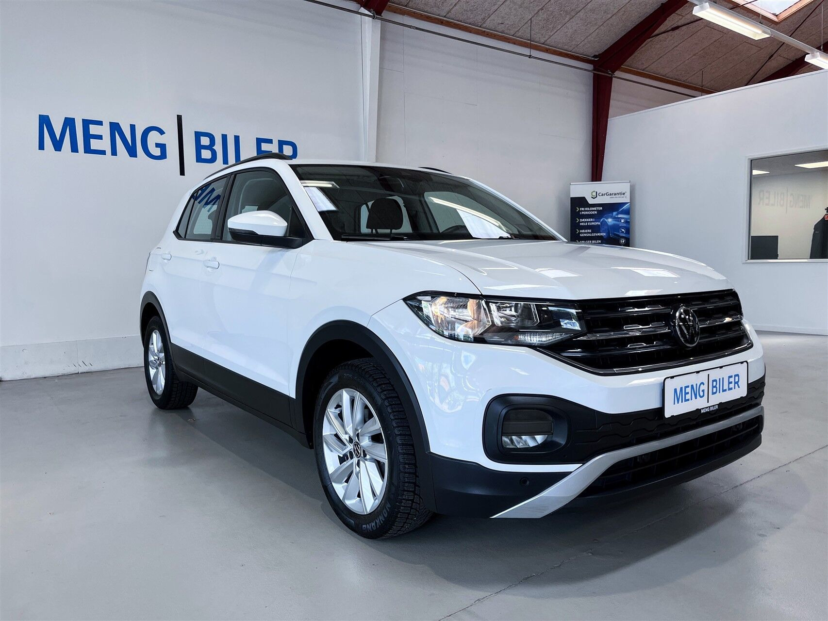 Hvid VW T-Cross fra 2021