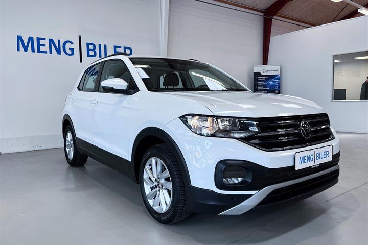 Hvid VW T-Cross fra 2021