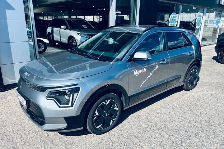 Grå Kia Niro EV fra 2023