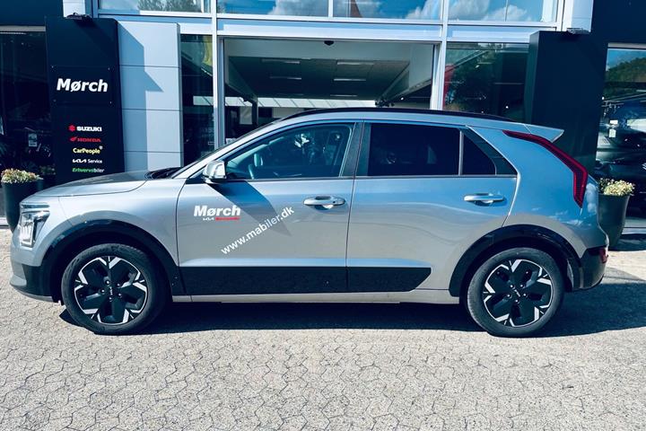 Grå Kia Niro EV fra 2023
