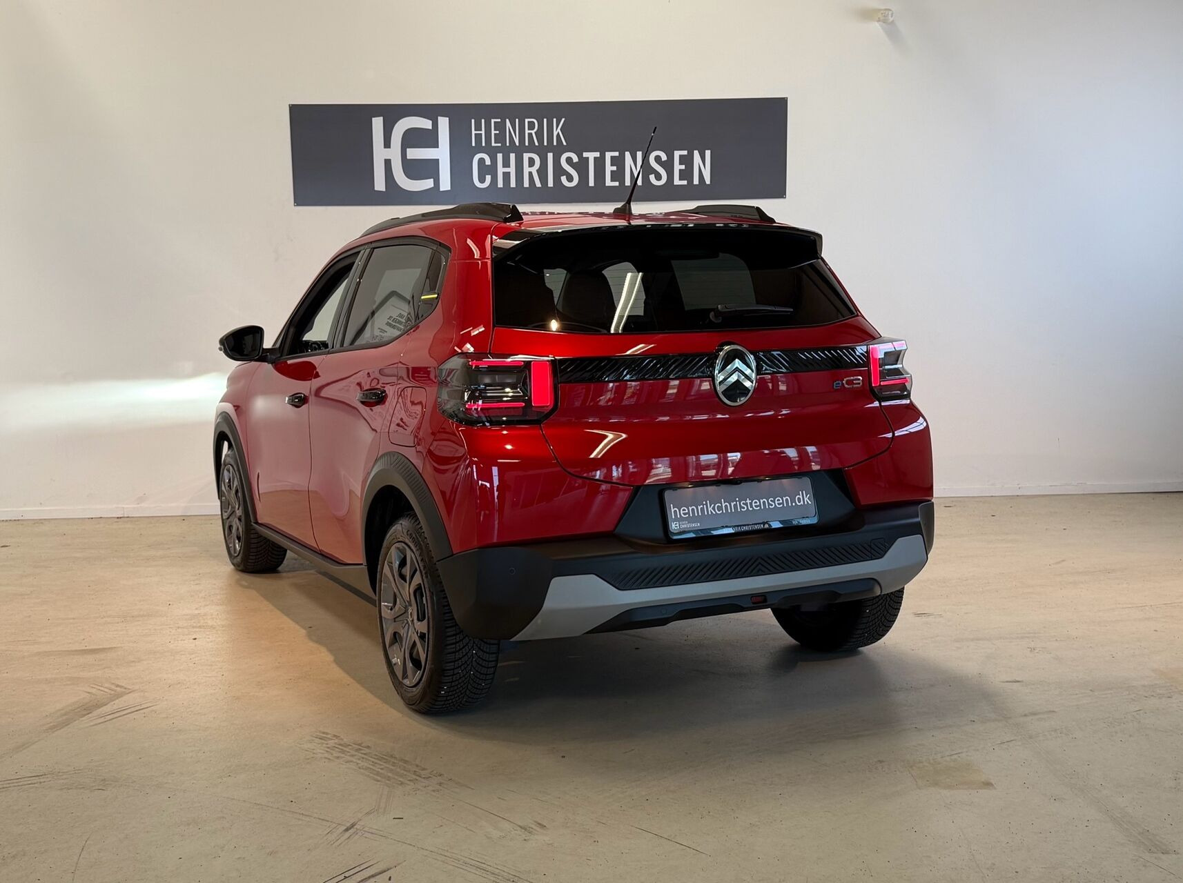 Rød Citroën ë-C3 fra 2025