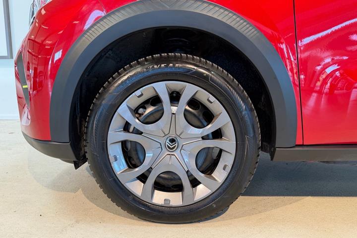Rød Citroën ë-C3 fra 2025
