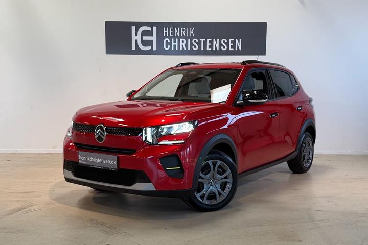 Rød Citroën ë-C3 fra 2025