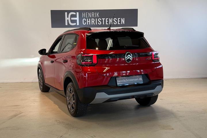 Rød Citroën ë-C3 fra 2025