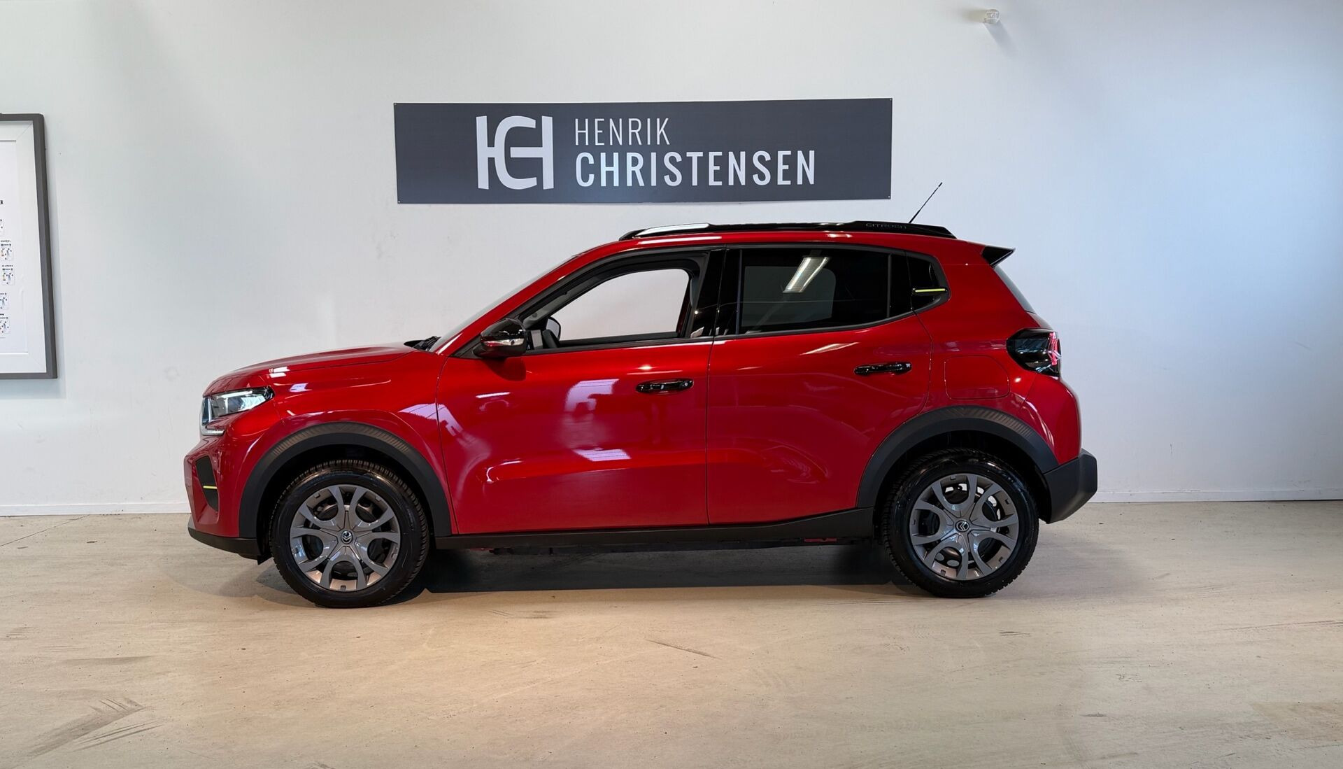 Rød Citroën ë-C3 fra 2025