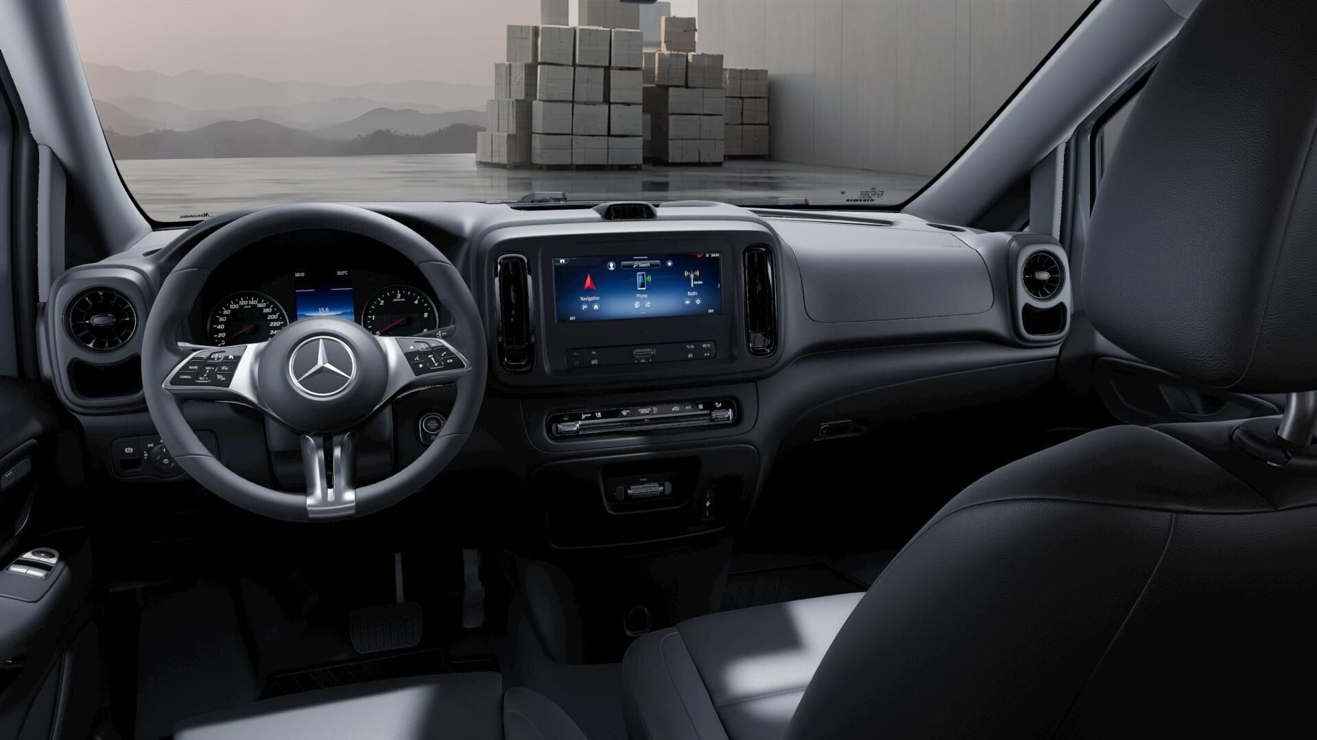 Hvid Mercedes Vito fra 2025