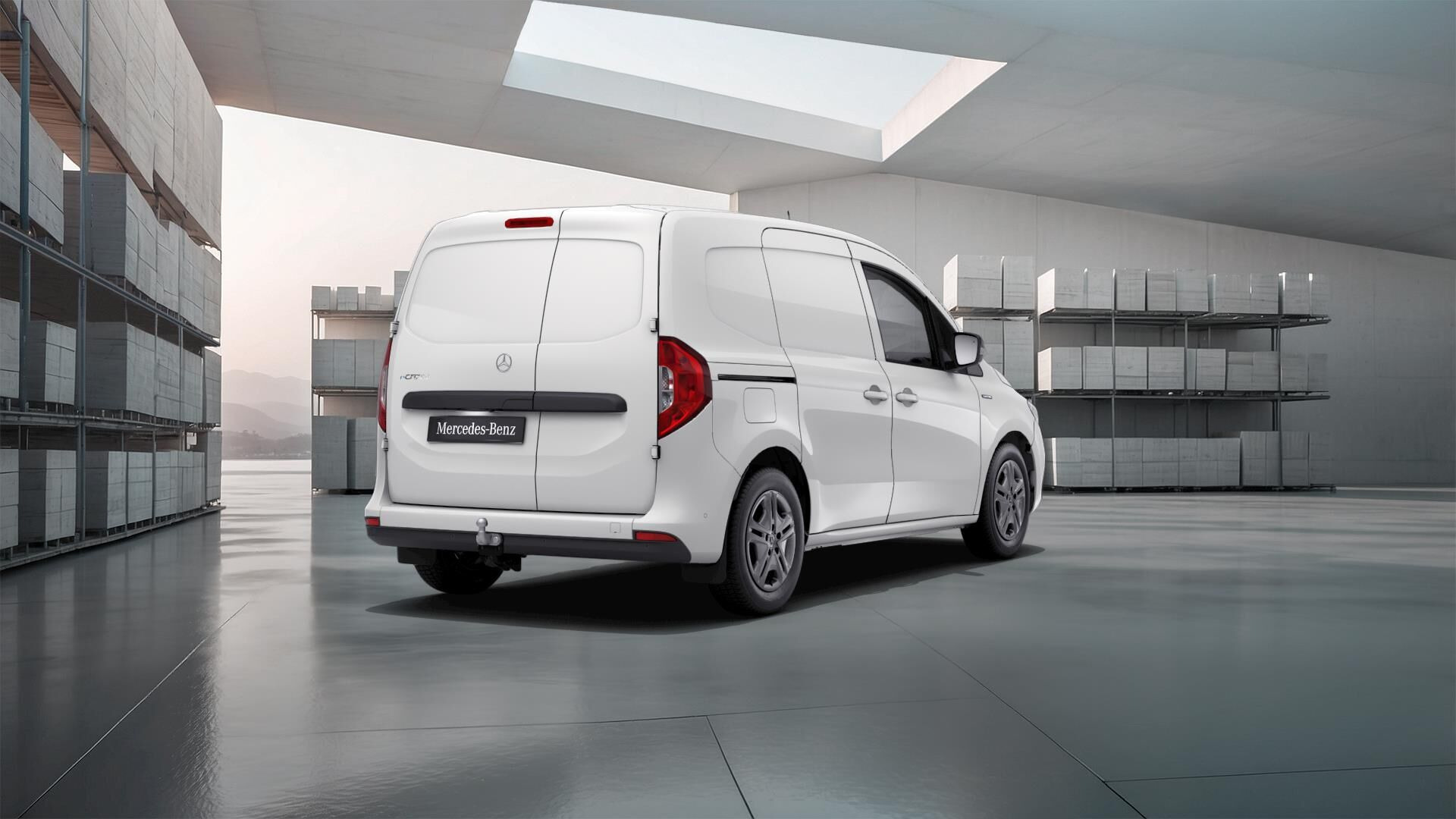 Hvid Mercedes eCitan fra 2026