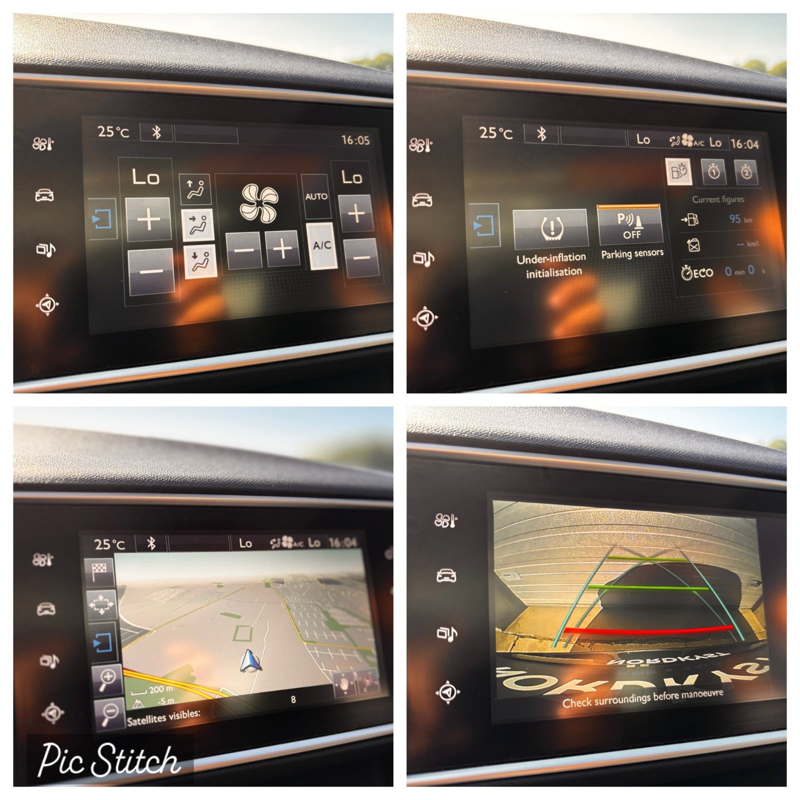 Sort Peugeot 308 fra 2017