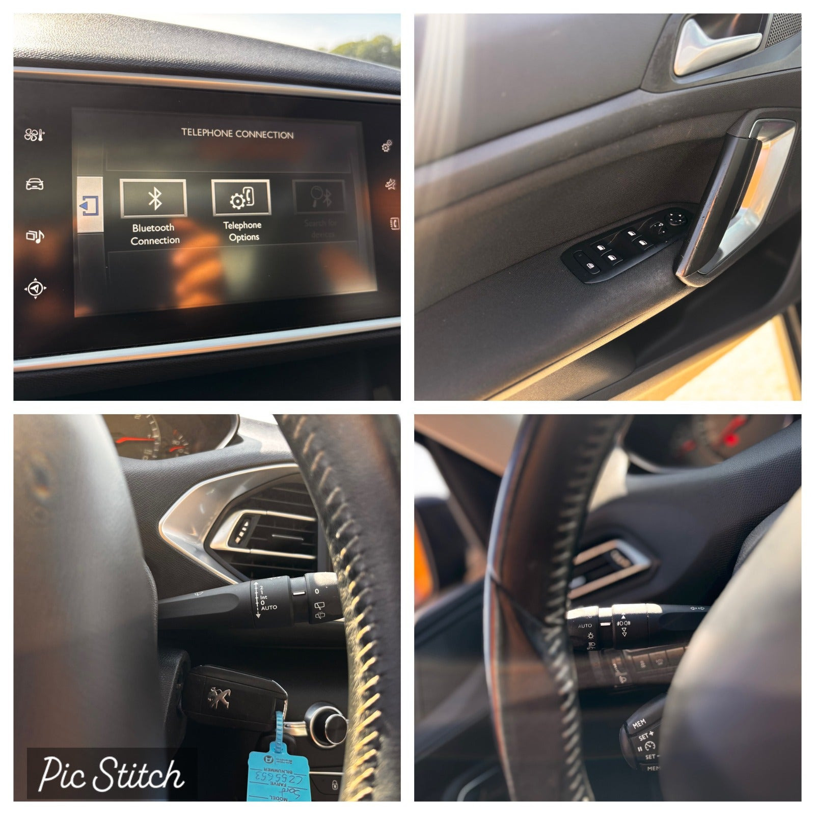 Sort Peugeot 308 fra 2017