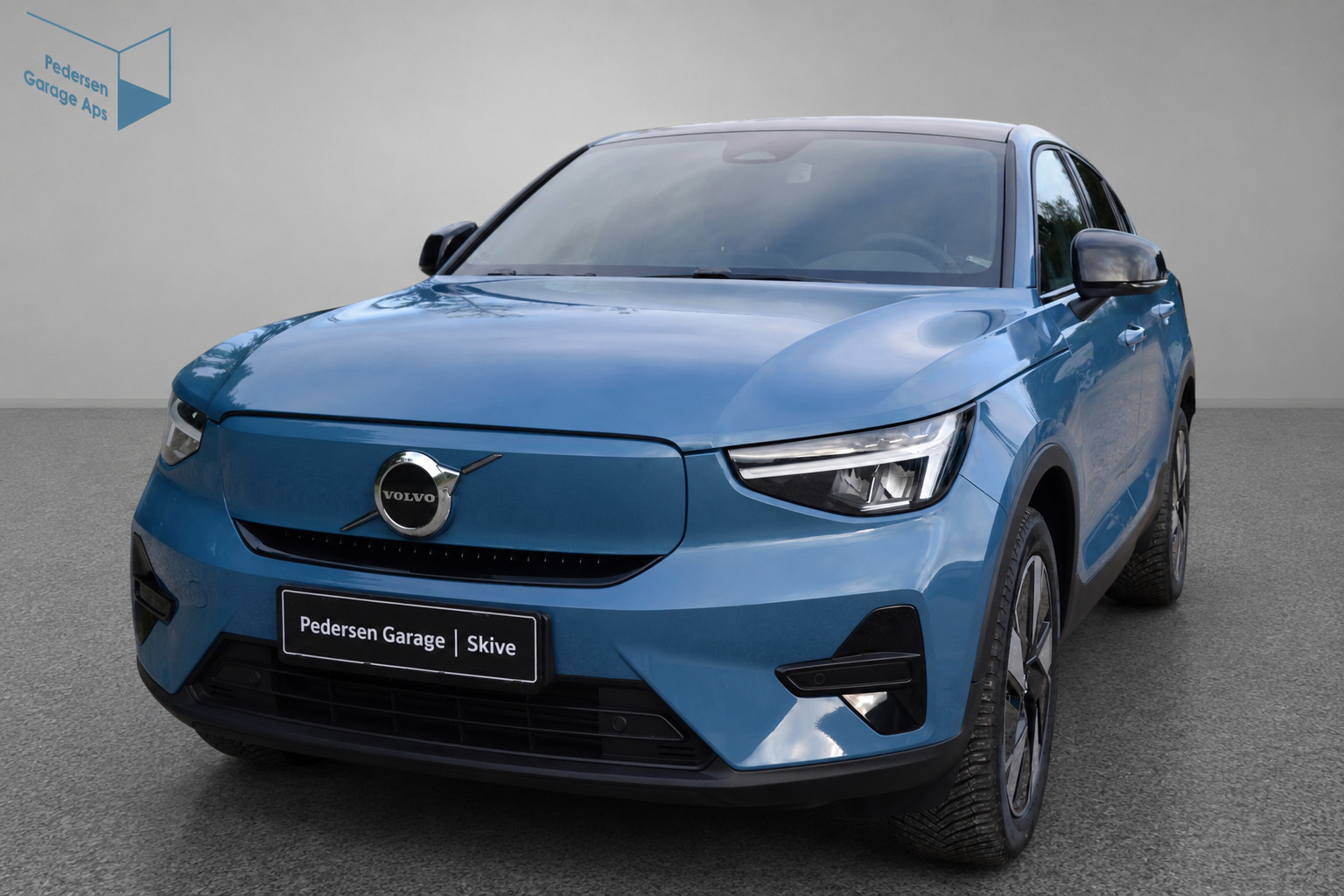 Blå Volvo C40 fra 2024