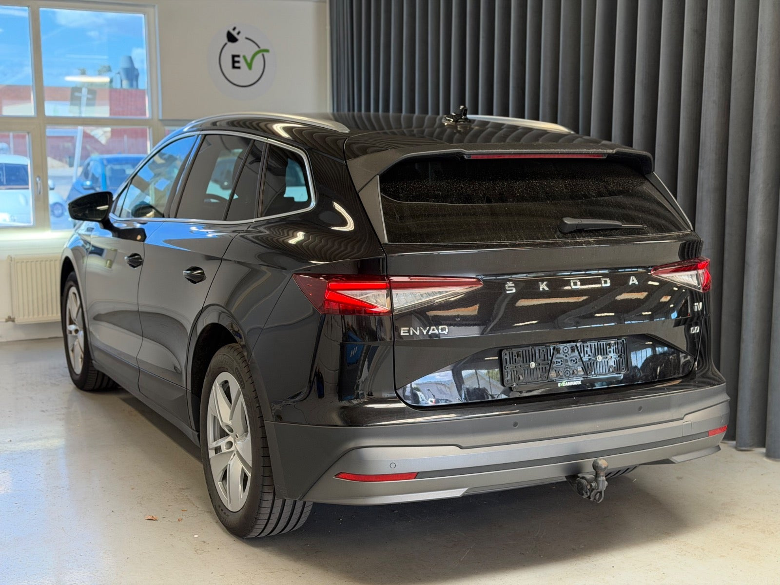 Sort Skoda Enyaq fra 2022