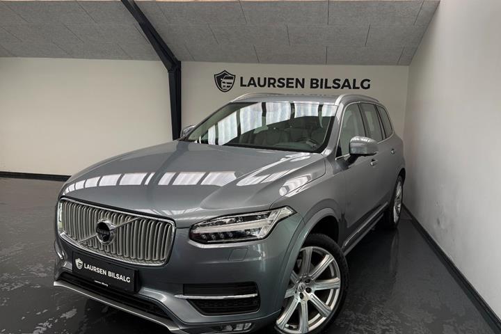 Grå Volvo XC90 fra 2018
