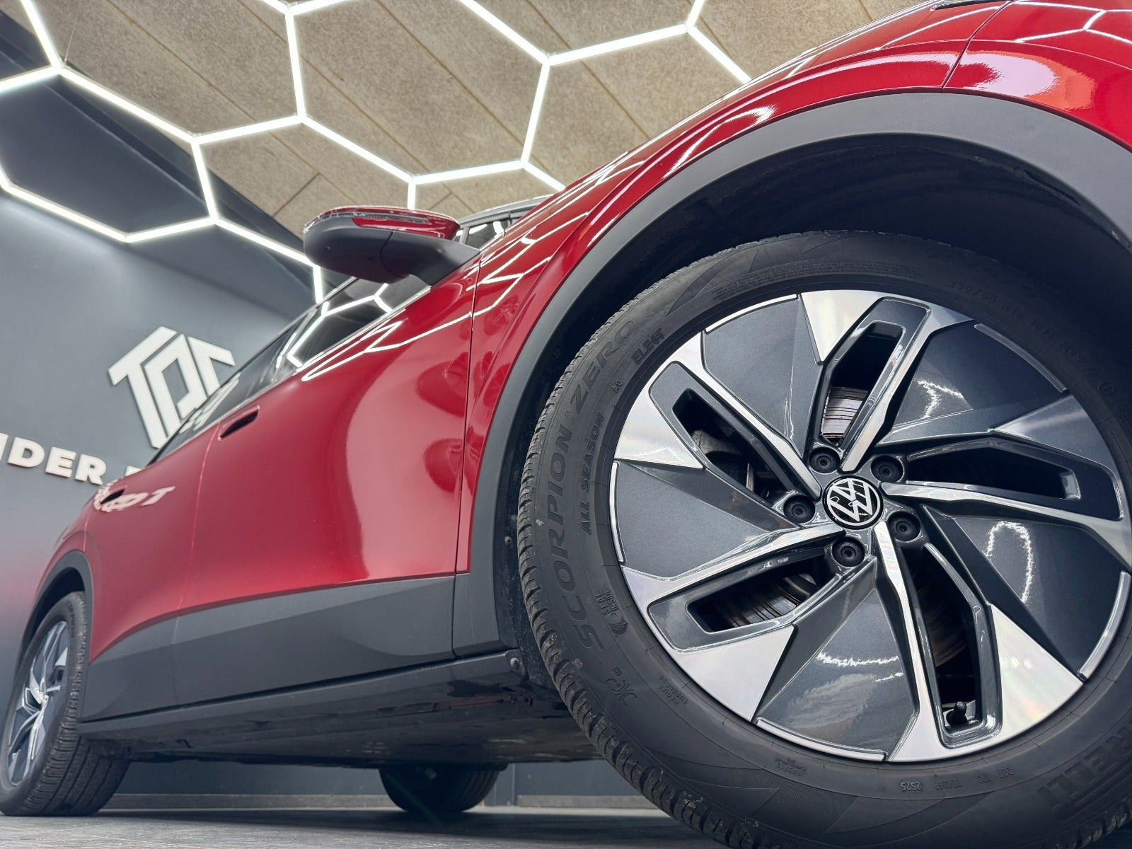 Rød VW ID.4 fra 2025