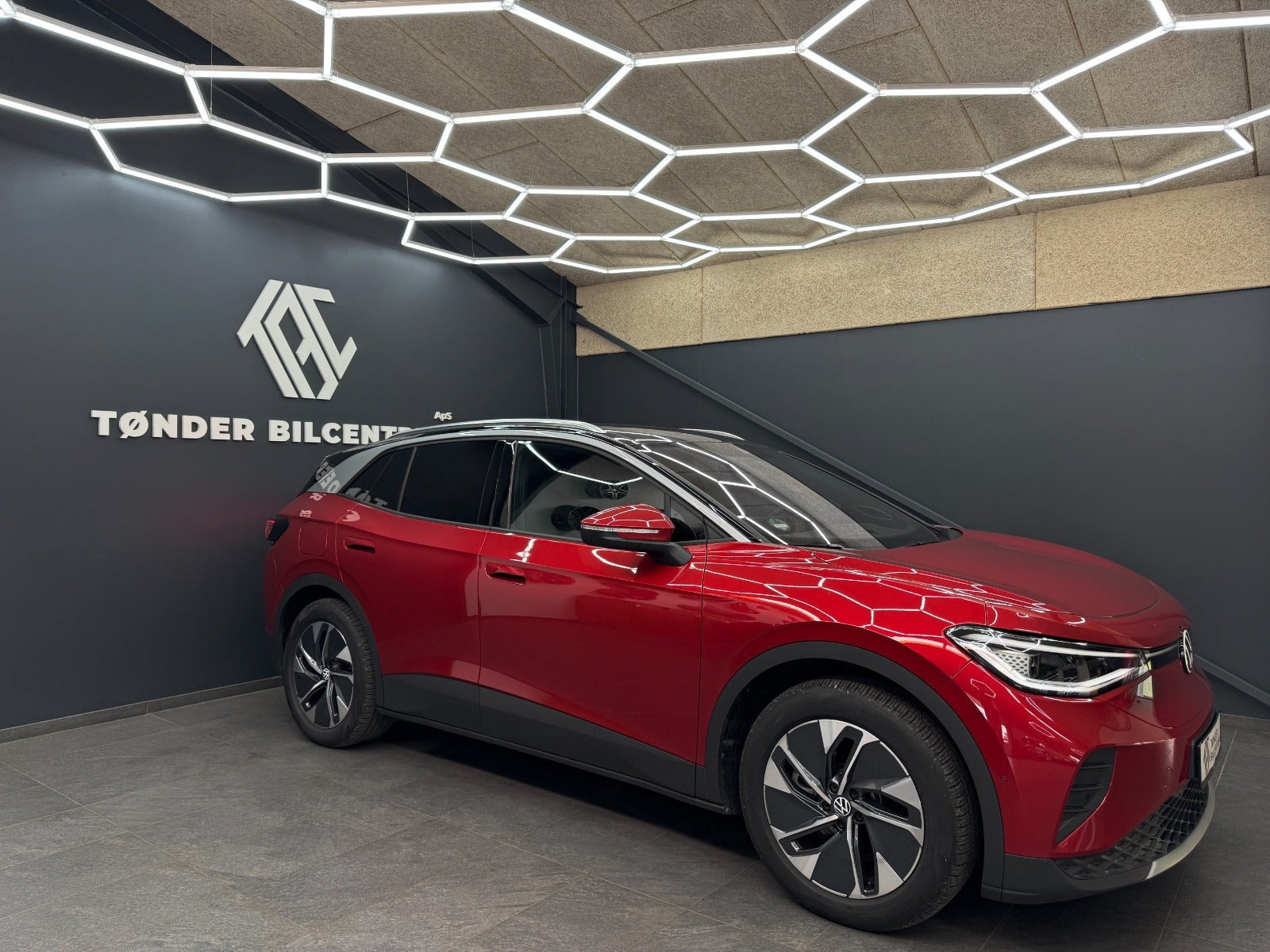 Rød VW ID.4 fra 2025