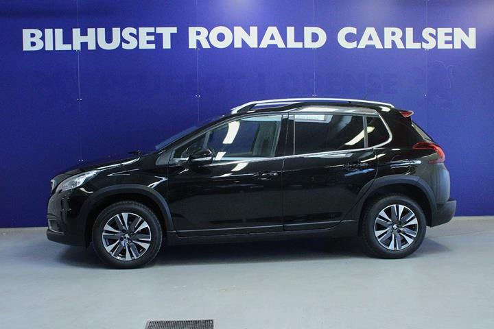 Sort Peugeot 2008 fra 2019