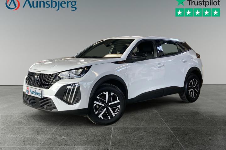 Hvid Peugeot e-2008 fra 2025