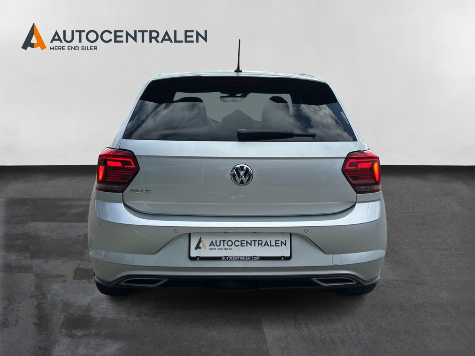 Sølv VW Polo fra 2019