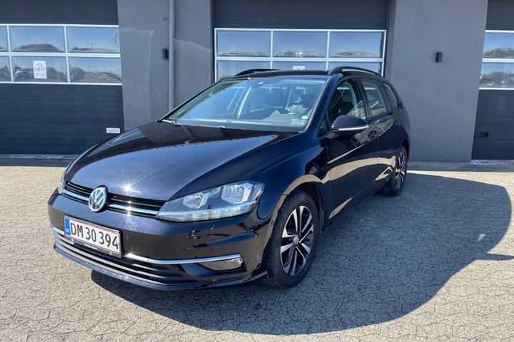 Sort VW Golf VII fra 2019
