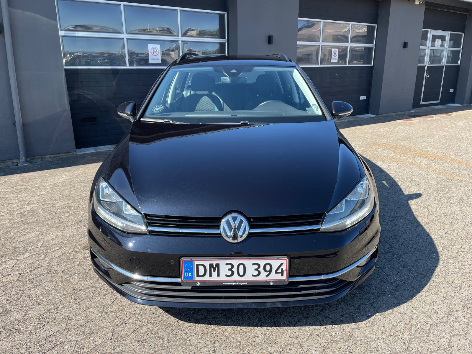 Sort VW Golf VII fra 2019