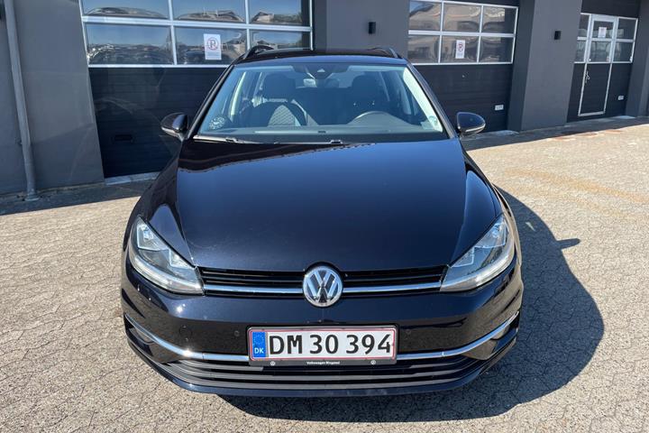 Sort VW Golf VII fra 2019