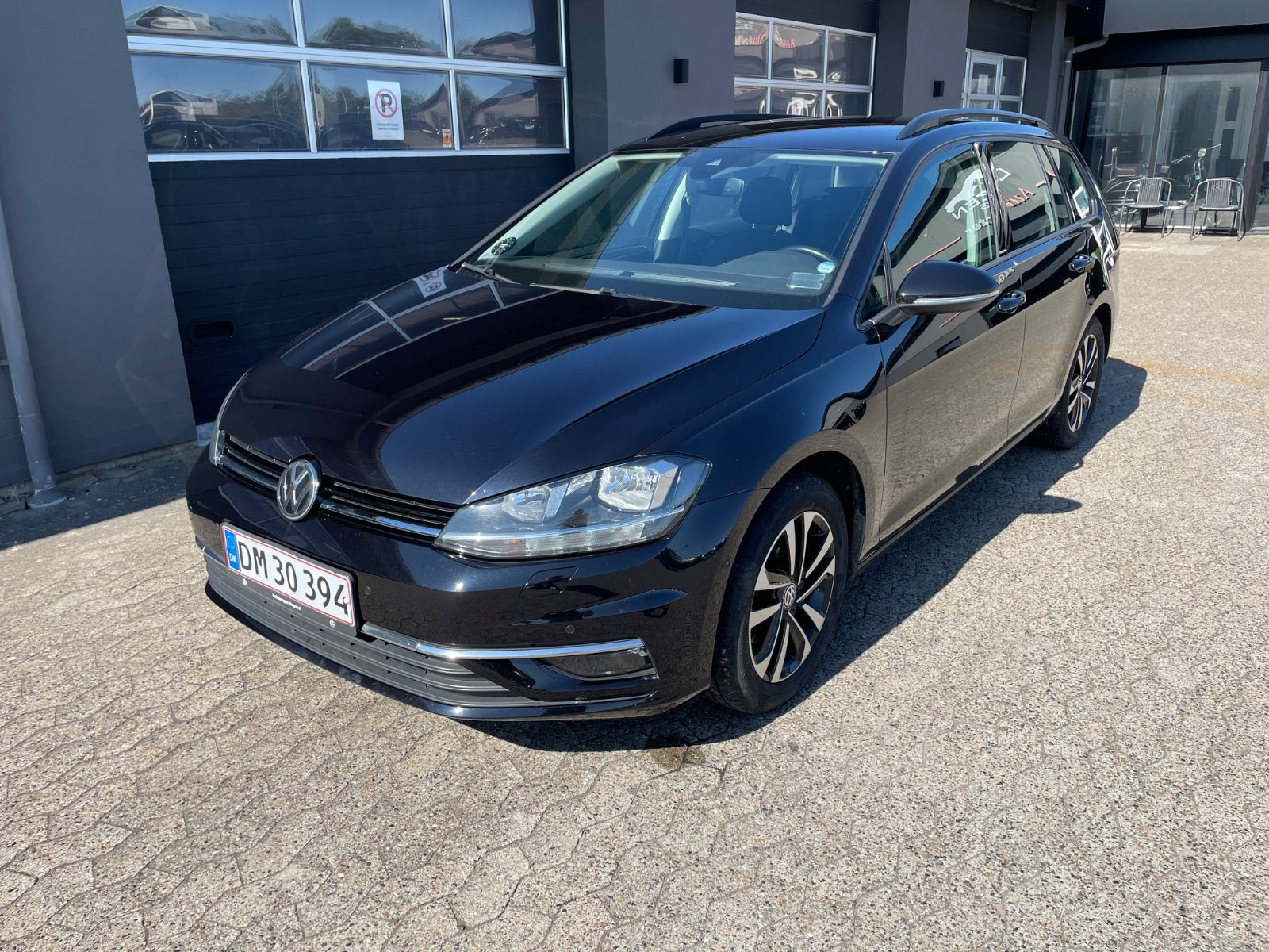 Sort VW Golf VII fra 2019